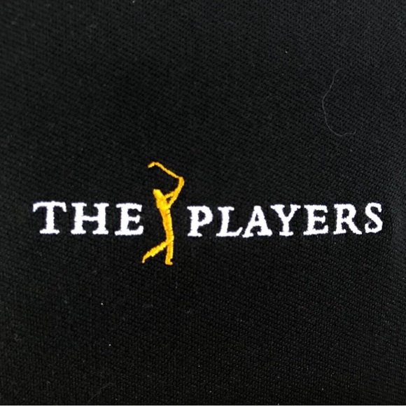 NIKE Golf Men's Black Dri-Fit 'The Players/TPC Sawgrass' Half Zip Pull Over - M - Picture 6 of 6